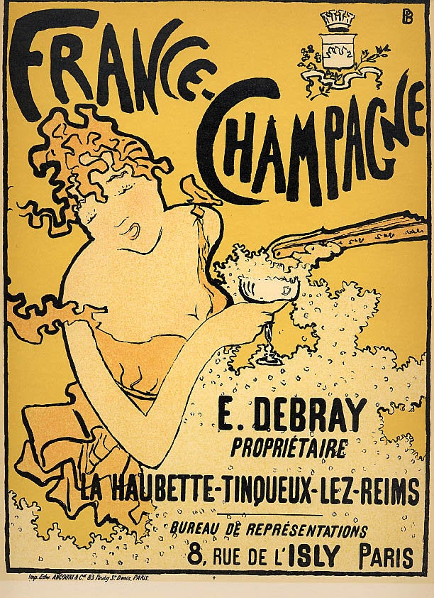Bonnard Lithograph 17, France Champagne1952