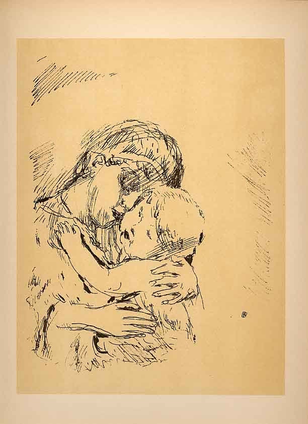 Bonnard Lithograph173, Saint Monique 1952