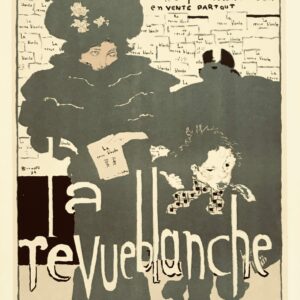 Bonnard Lithograph, La Revue Blanche 1952