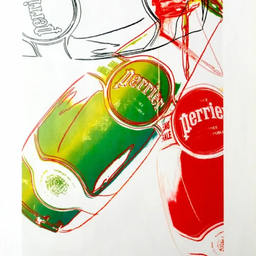 Andy Warhol print Perrier 6, Pop Art, 1999