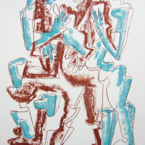 Ossip Zadkine, Pencil Signed Original Lithograph, Haute Malerie 1968