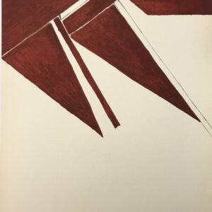 Pablo Palazuelo, Original Lithograph, DM00373, Derriere le Miroir 1955