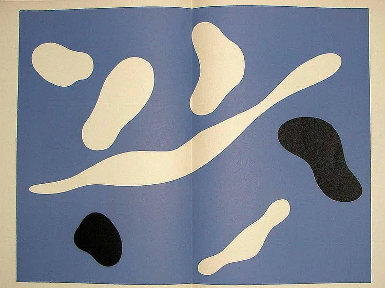 Jean Arp original Lithograph DM0220d, Derriere le Miroir 1949