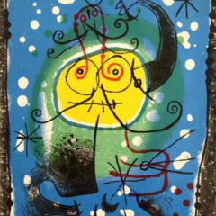 Joan Miro, Original Lithograph, Variation 2, XX siecle 1973