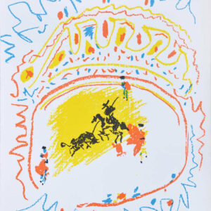Picasso Signed Original Lithograph Corrida 1971, XX Siecle