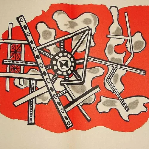 Fernand Leger Original lithograph 1949,Derriere le Miroir DM022021d