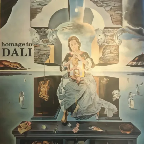 Book Homage to Dali 1980, includes 1 Lithograph