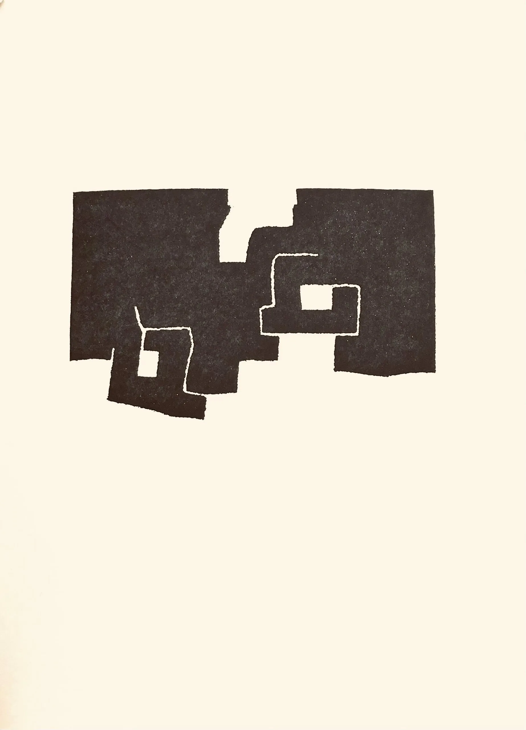 1975 Eduardo Chillida Lithograph 2 Maeght Editeur