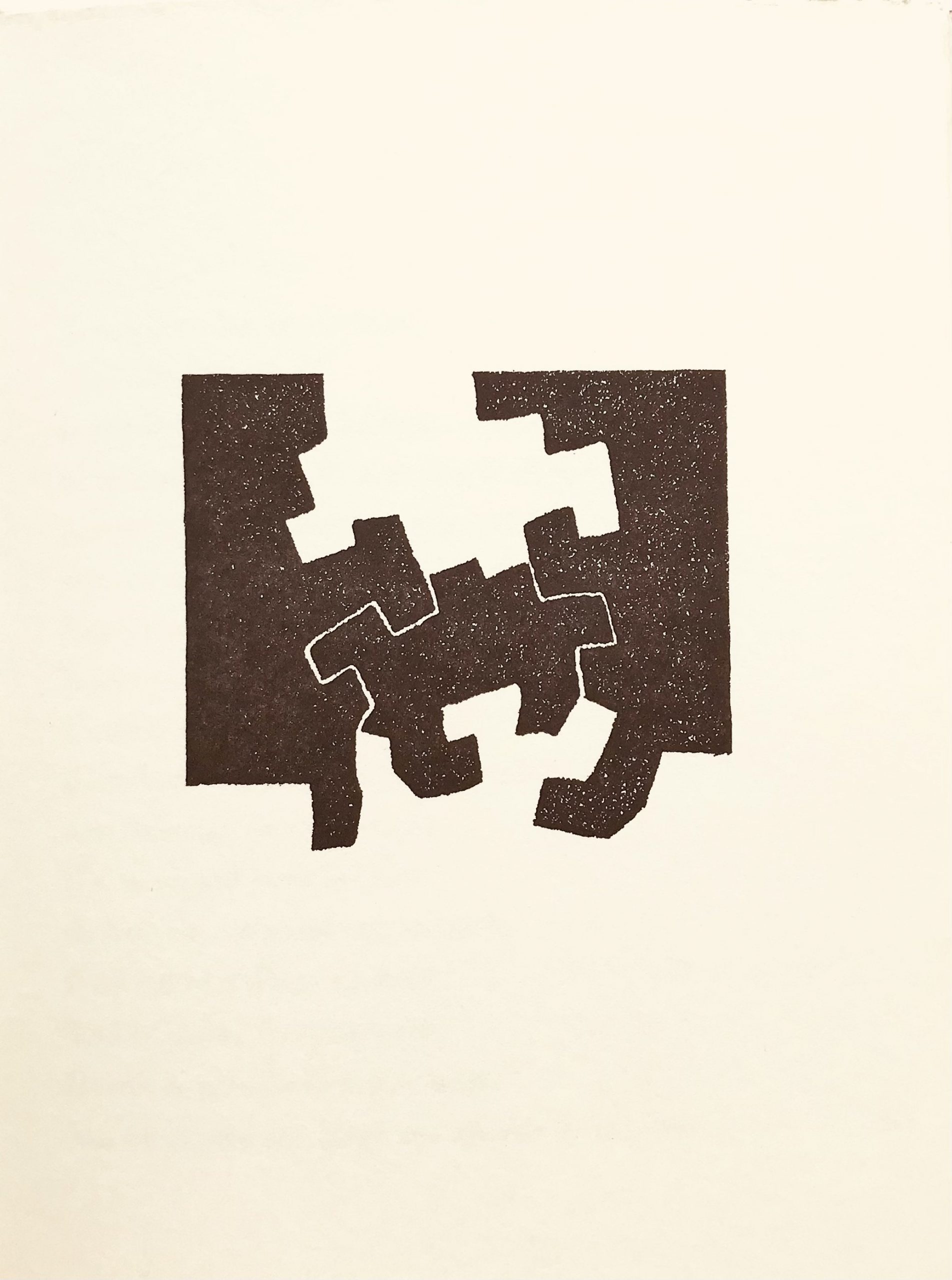 1975 Eduardo Chillida Lithograph 4, Maeght Editeur