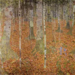 Klimt, Birch Wood, Limited Edition Giclee