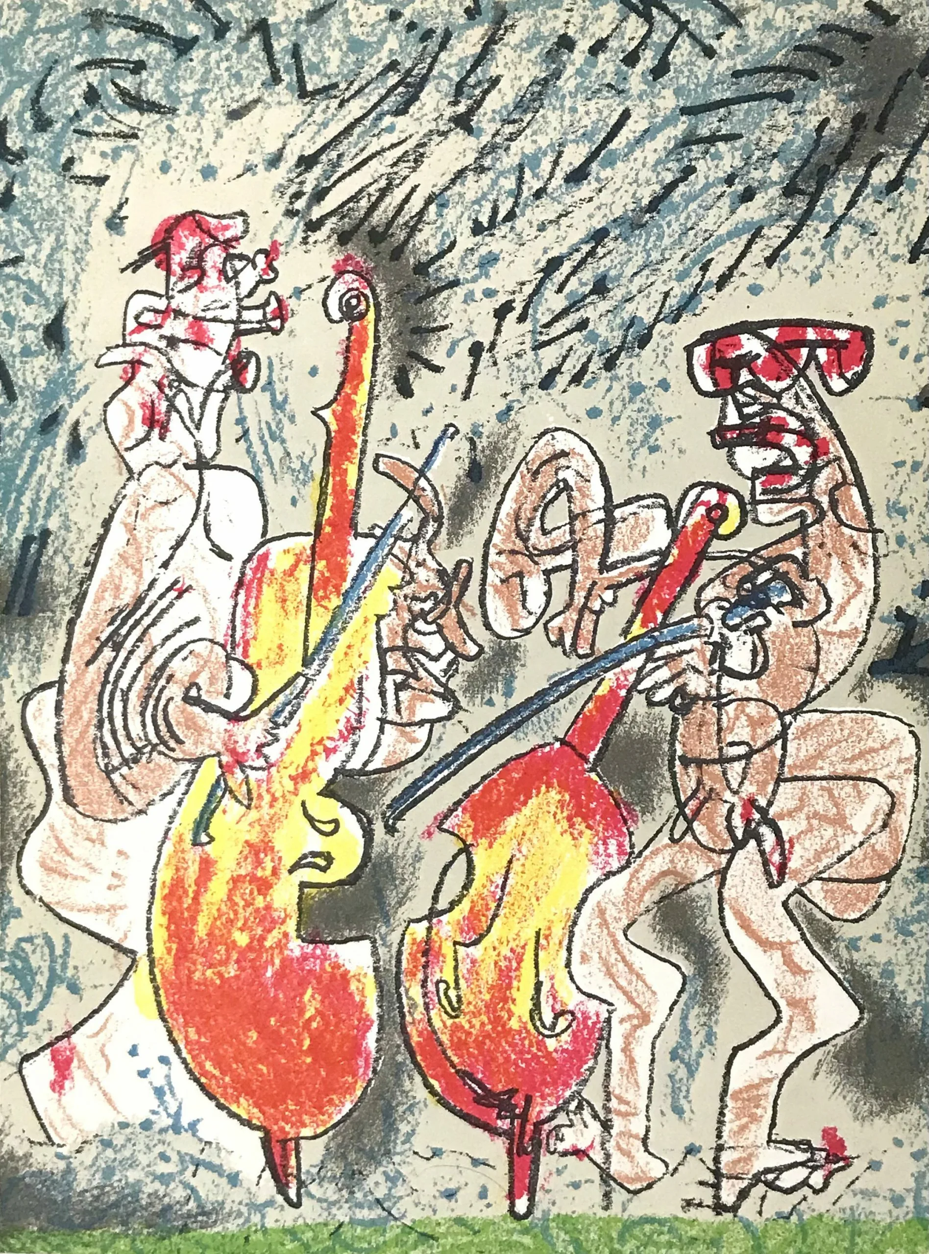 Roberto Matta, Original lithograph, Ediciones Poligrafa 1979