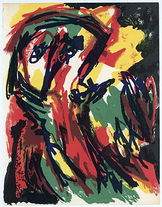 1981 Karel Appel Original Lithograph XX siecle