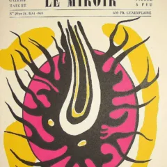 Fernand Leger Original lithograph 1949,Derriere le Miroir DM012021