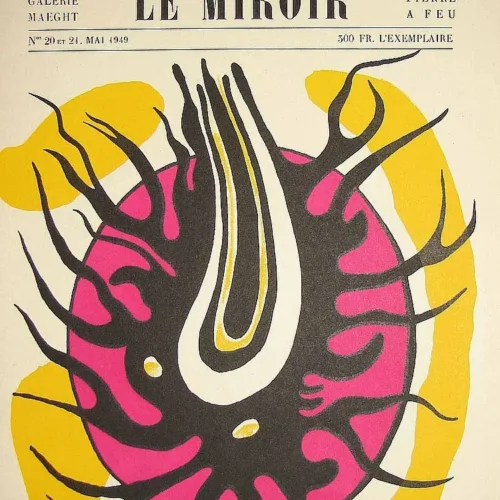 Fernand Leger Original lithograph 1949,Derriere le Miroir DM012021