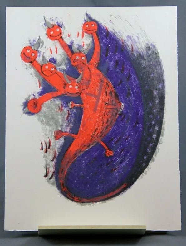 Rufino Tamayo Lithograph 12 Apocalypse of Saint John 1959