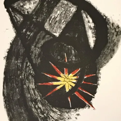 Rufino Tamayo Lithograph 8 Apocalypse of Saint John 1959