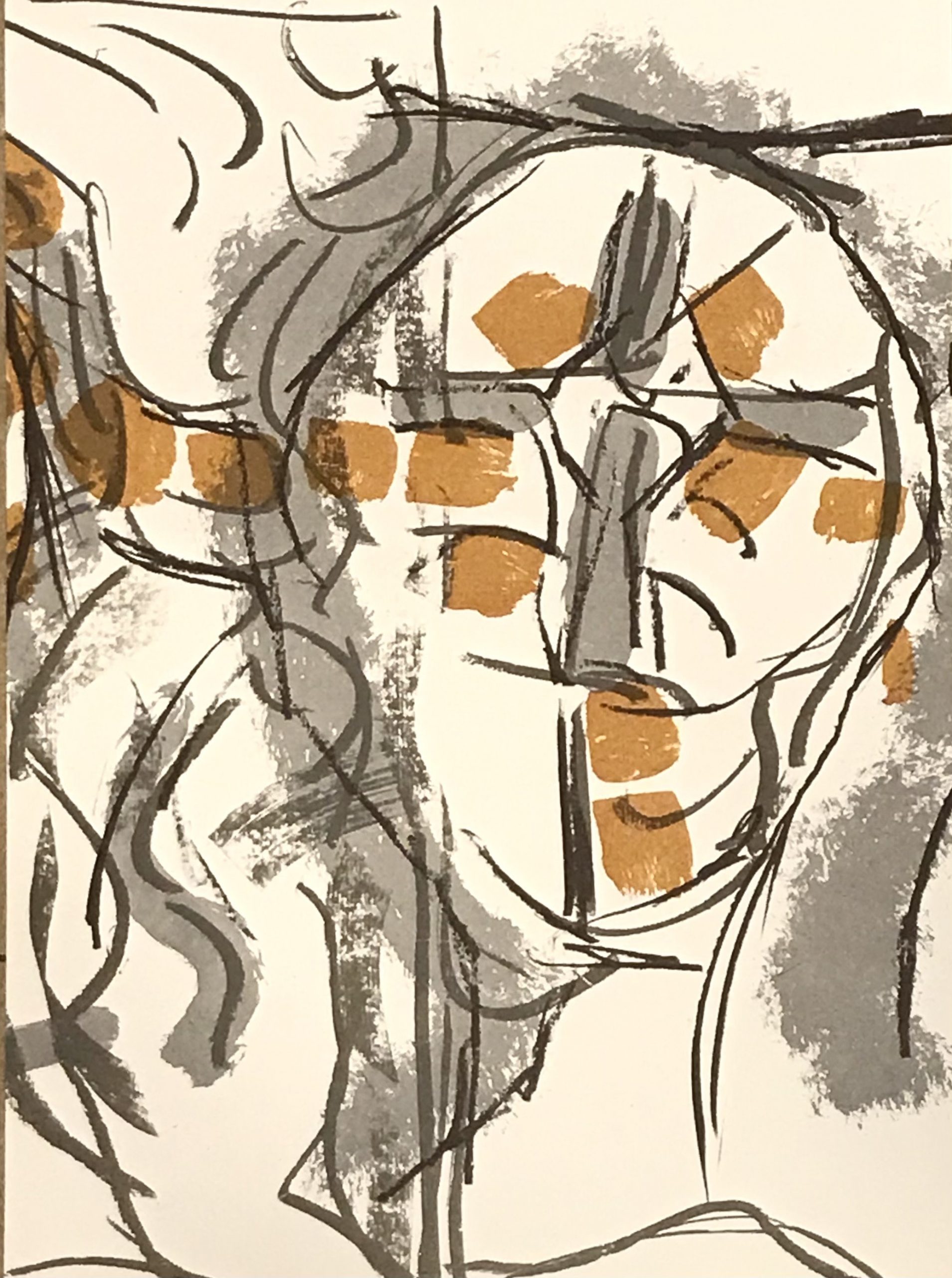Jean-Paul Riopelle, Original Lithograph, DM05208, DLM 1970