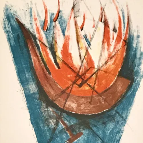 Rufino Tamayo Lithograph 6 Apocalypse of Saint John 1959