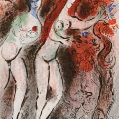 Adam and Eve and the forbidden fruit