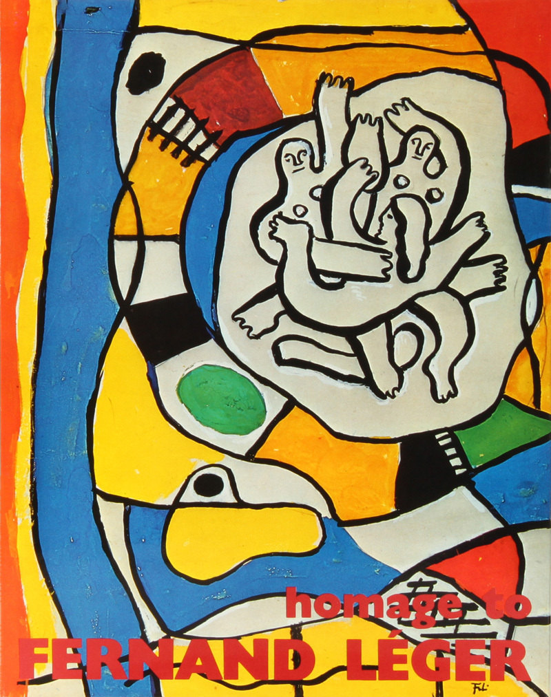 Homage to Fernand Leger, XX Siecle 1971 Contains 1 Original Lithograph