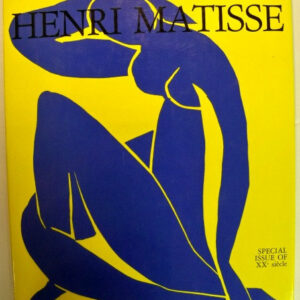 Book Homage to Matisse, XX siecle 1970, includes 1 Linocut