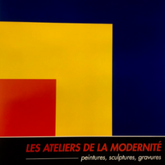 Ellsworth Kelly, poster Lithograph, Les ateliers de la moderniteite