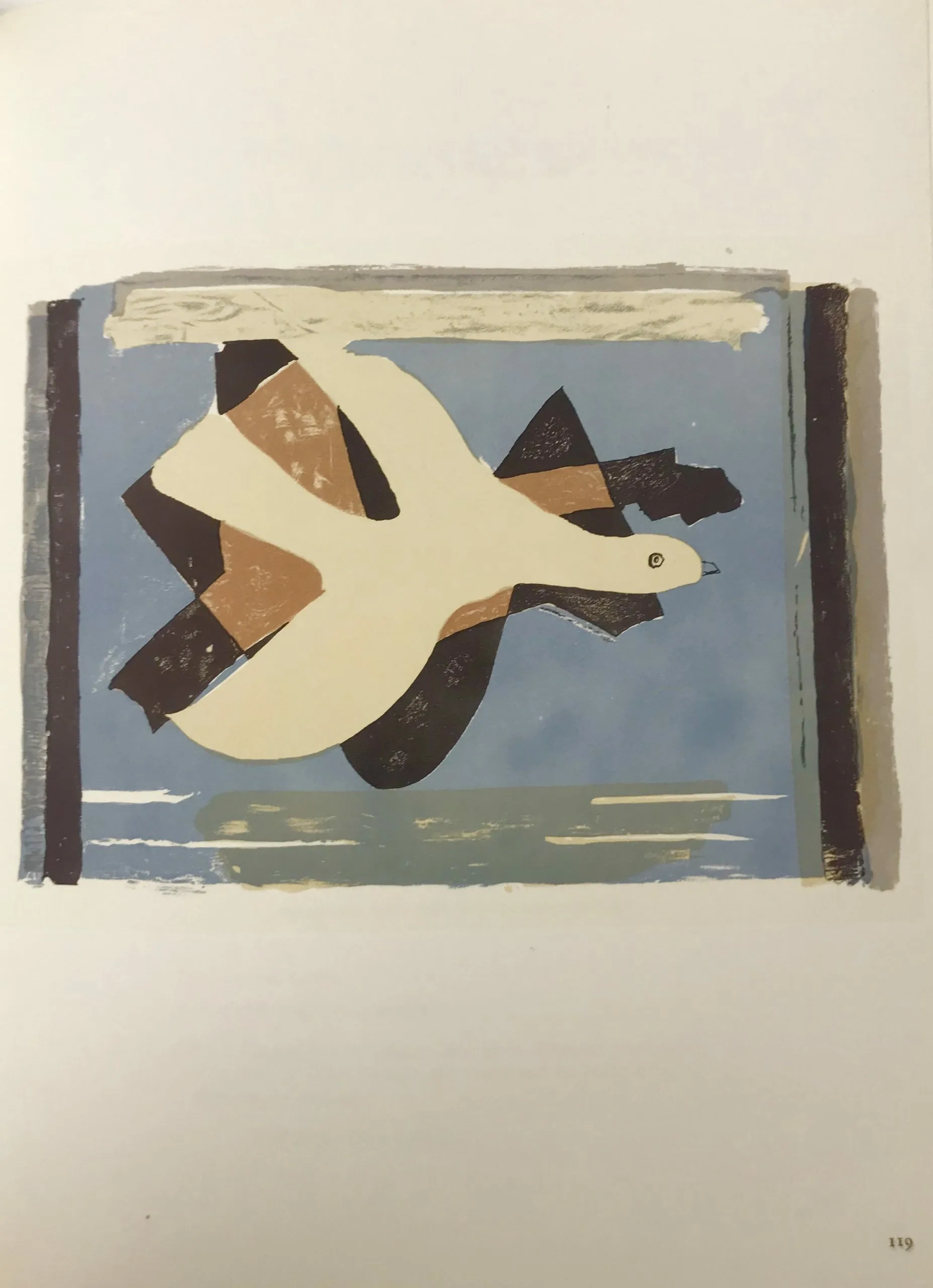 Braque Lithograph l oiseau et son ombre