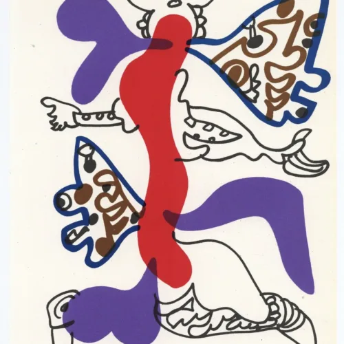 Charles Lapicque Original Lithograph XX Siecle 1974