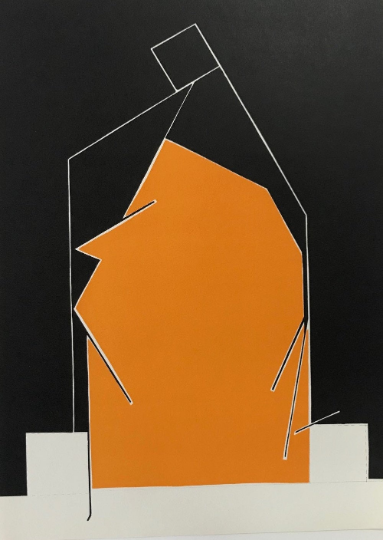 Pablo Palazuelo, Lithograph, DM06184, Derriere le Miroir 1970