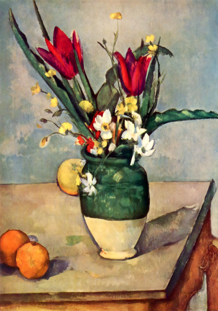 Cezanne, Flowers and Fruits, Limited Edition Giclee
