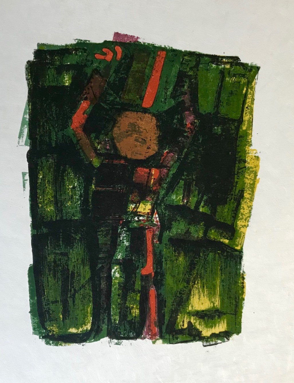 Orlando Pelayo "10" Original Lithograph 1962, Mourlot