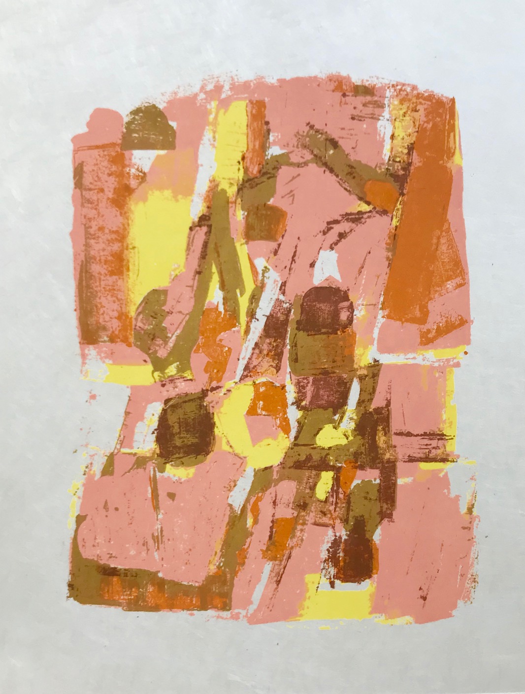 Orlando Pelayo "15" Original Lithograph 1962, Mourlot