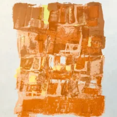Orlando Pelayo "5" Original Lithograph 1962, Mourlot