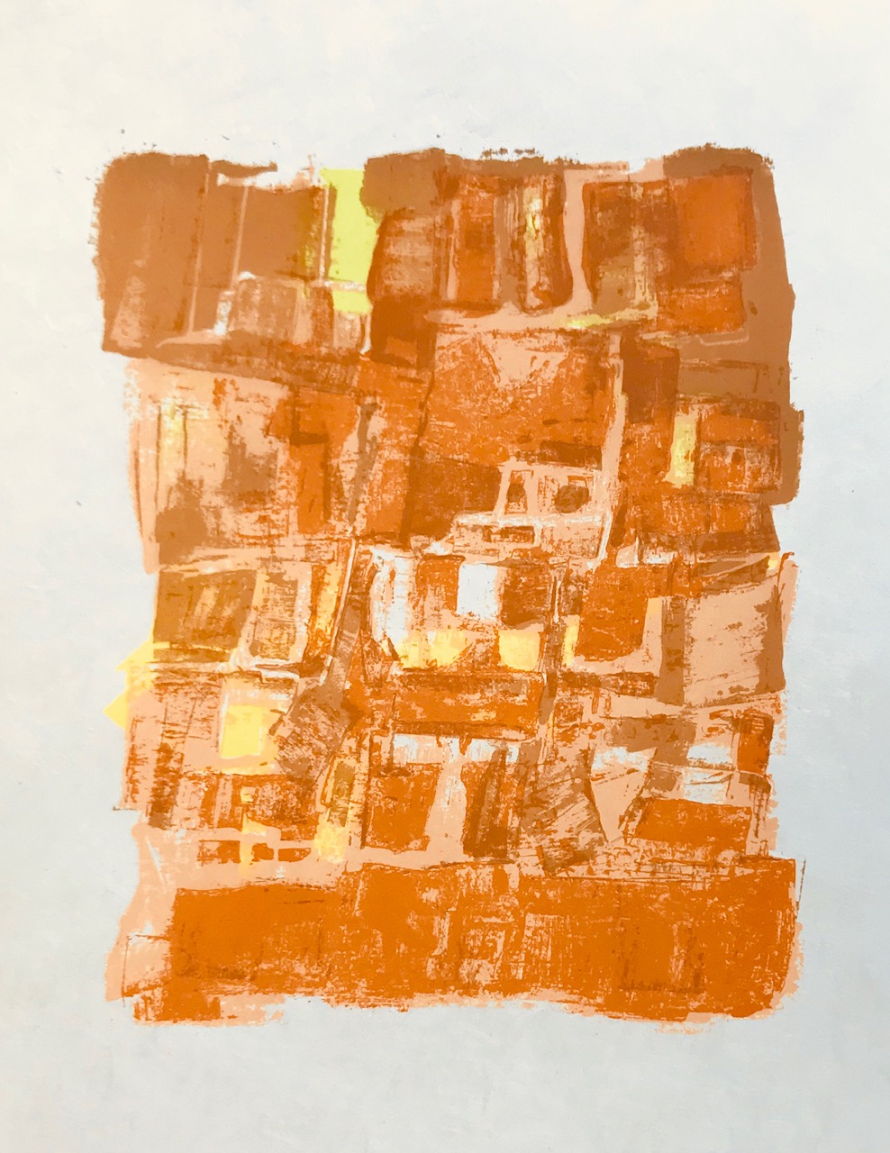 Orlando Pelayo "5" Original Lithograph 1962, Mourlot