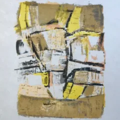 Orlando Pelayo "6" Original Lithograph 1962, Mourlot