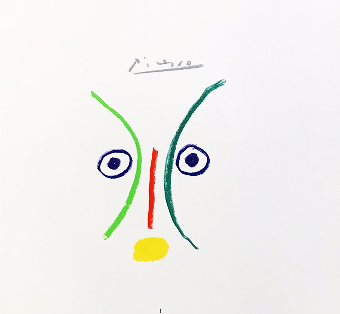 Pablo Picasso Lithograph 109 The lovers