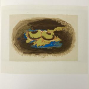 Braque Lithograph "Pomme et feuilles" 1963 Mourlot