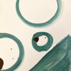 Tal-Coat Lithograph DM01153f, Derriere le miroir 1965