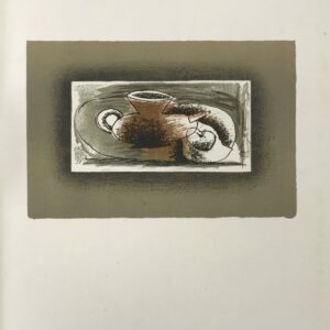 Braque Lithograph "Theiere au fond gris" 1963 Mourlot