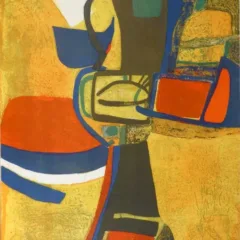 Maurice Esteve, Lithograph, Corne a Licou, XX Siecle 1965